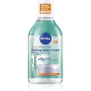 NIVEA Derma Skin Clear apa pentru curatare cu particule micele impotriva imperfectiunilor pielii - imagine 2
